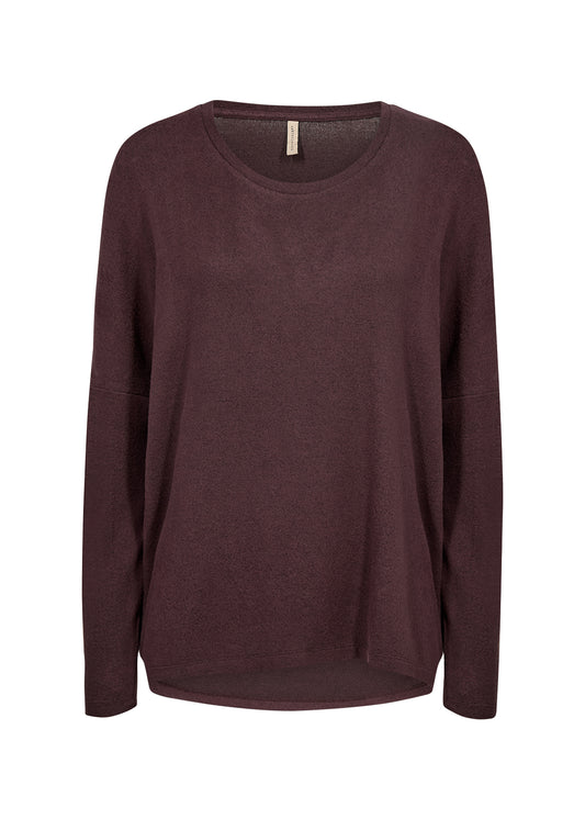 SC-Biara 1 - long sleeve top - choc