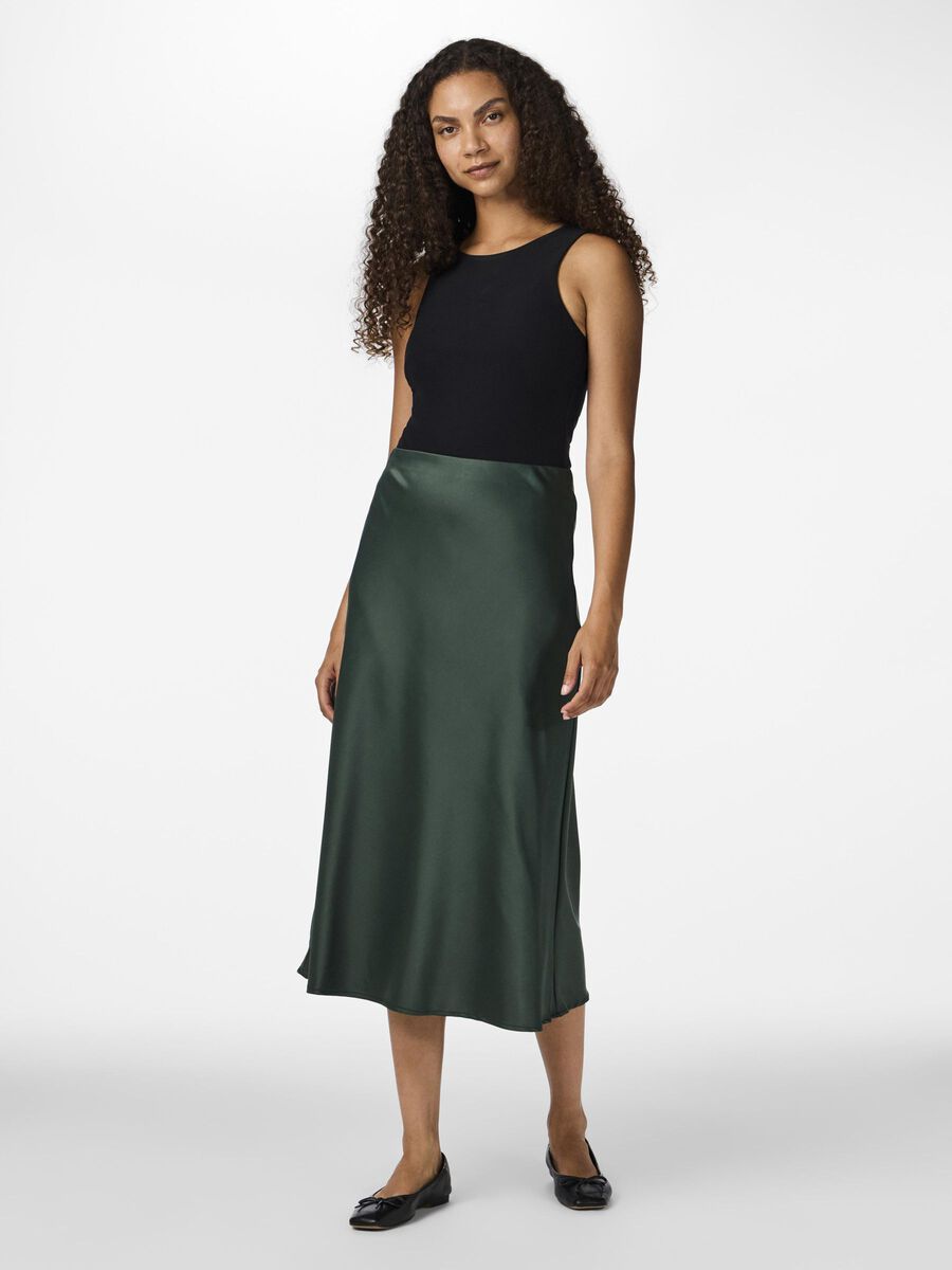 YASPella Midi Skirt - Sycamore