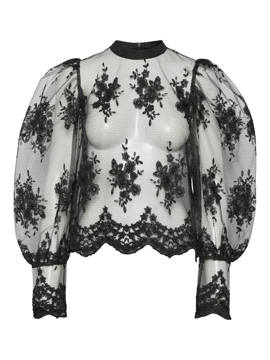 YasLisa Long Sleeve Lace Top
