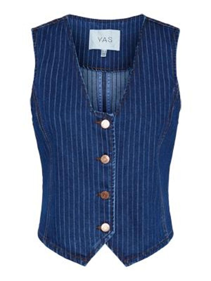 YASLomira Denim Waistcoat