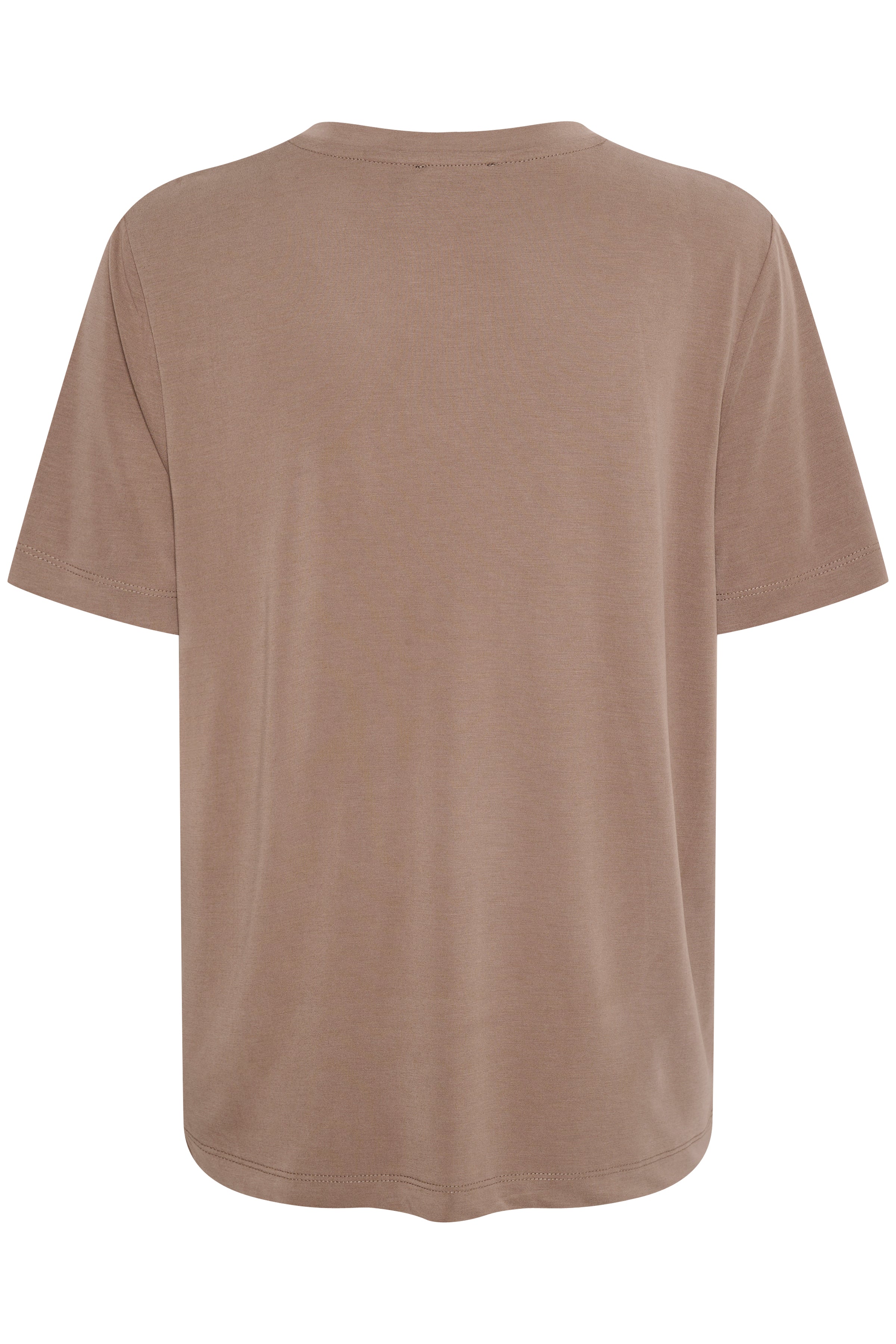 SL Columbine V Neck T-Shirt - Walnut