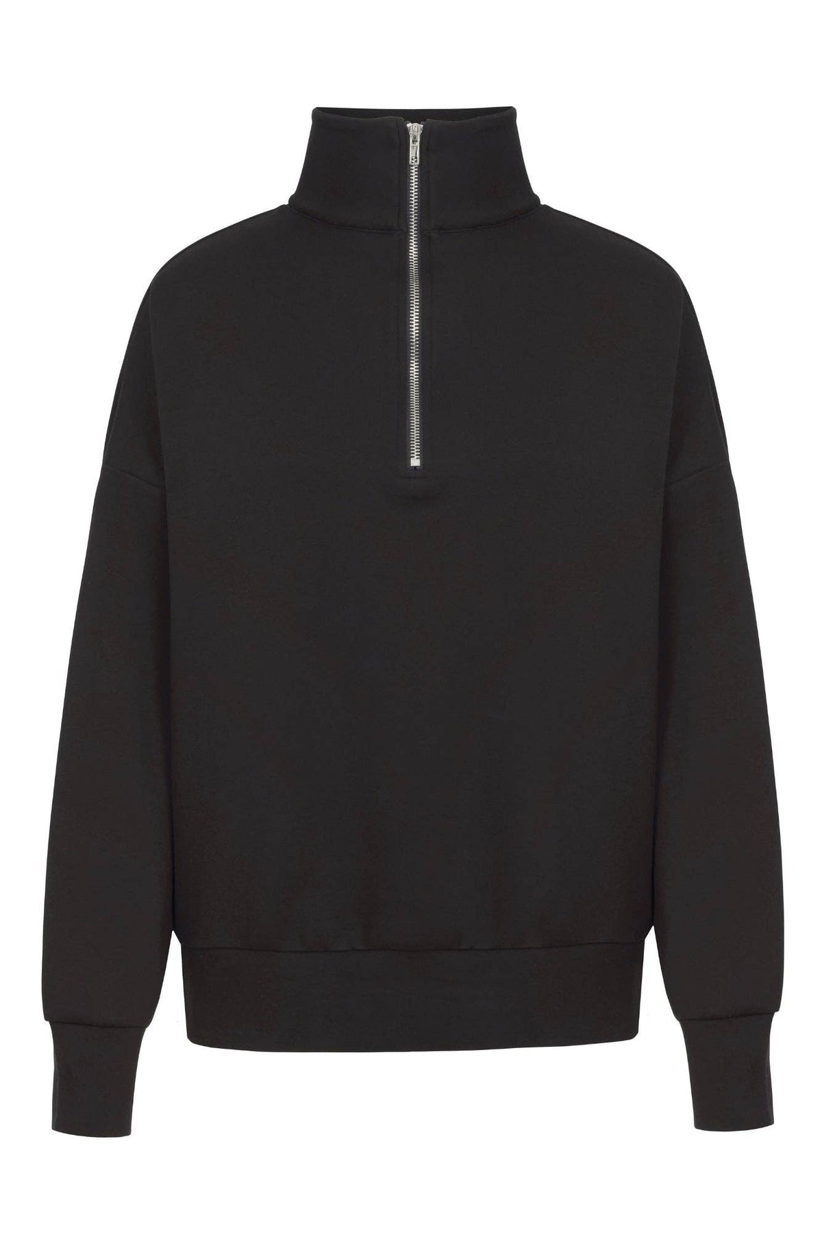 Supersoft Half Zip Sweatshirt Black