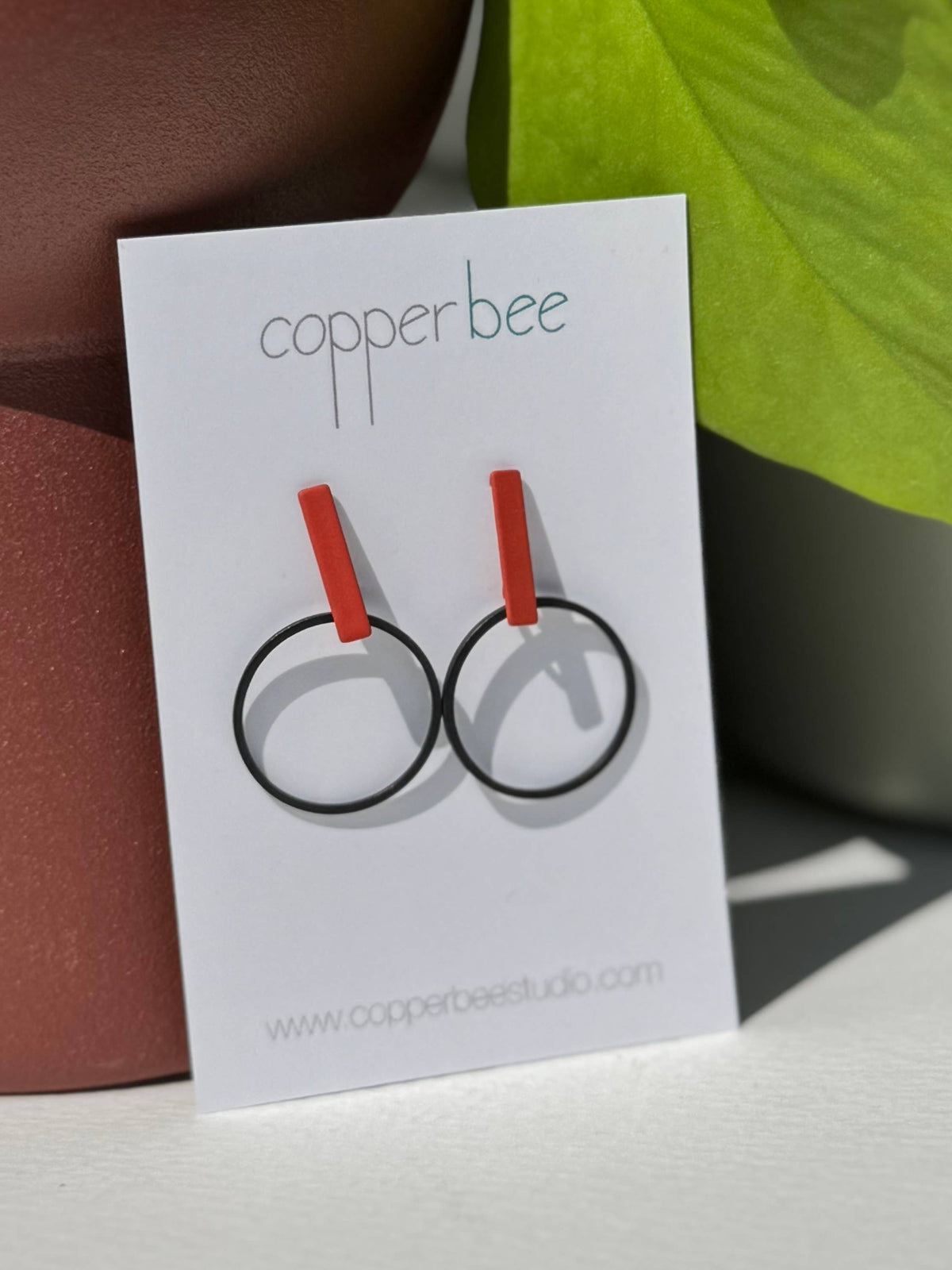 Geo Earrings | Bauhaus Inspired Geometric Studs | BH011