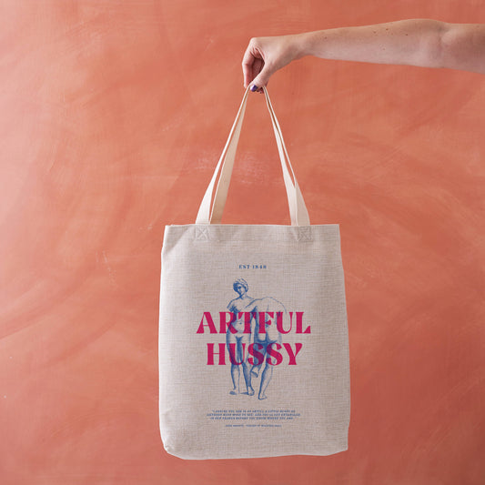 Artful Hussy - Brontë Tote Bag