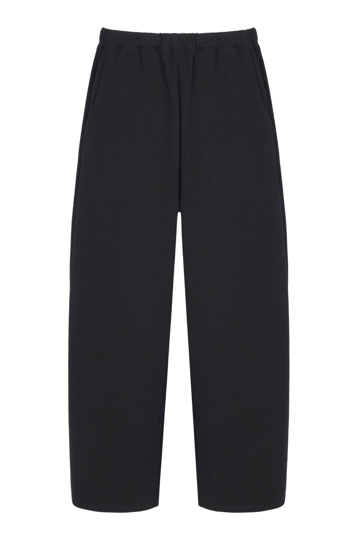 Supersoft Barrel Leg Trouser Black