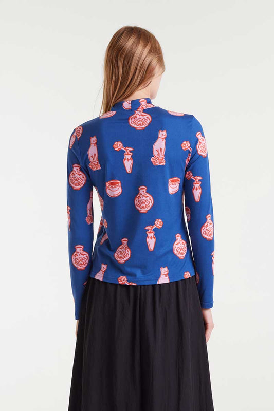 Jersey Fabric Long Sleeve Top