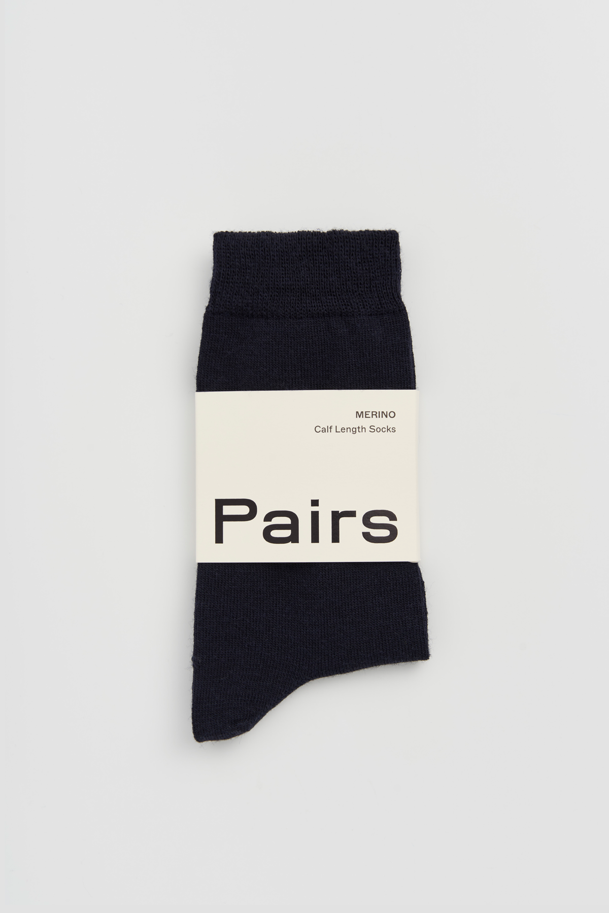 Inky Blue Merino Socks