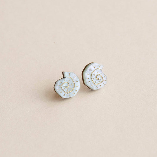 Shell Stud Earrings
