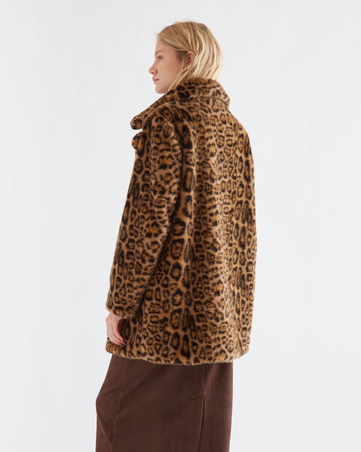 Animal Print Coat