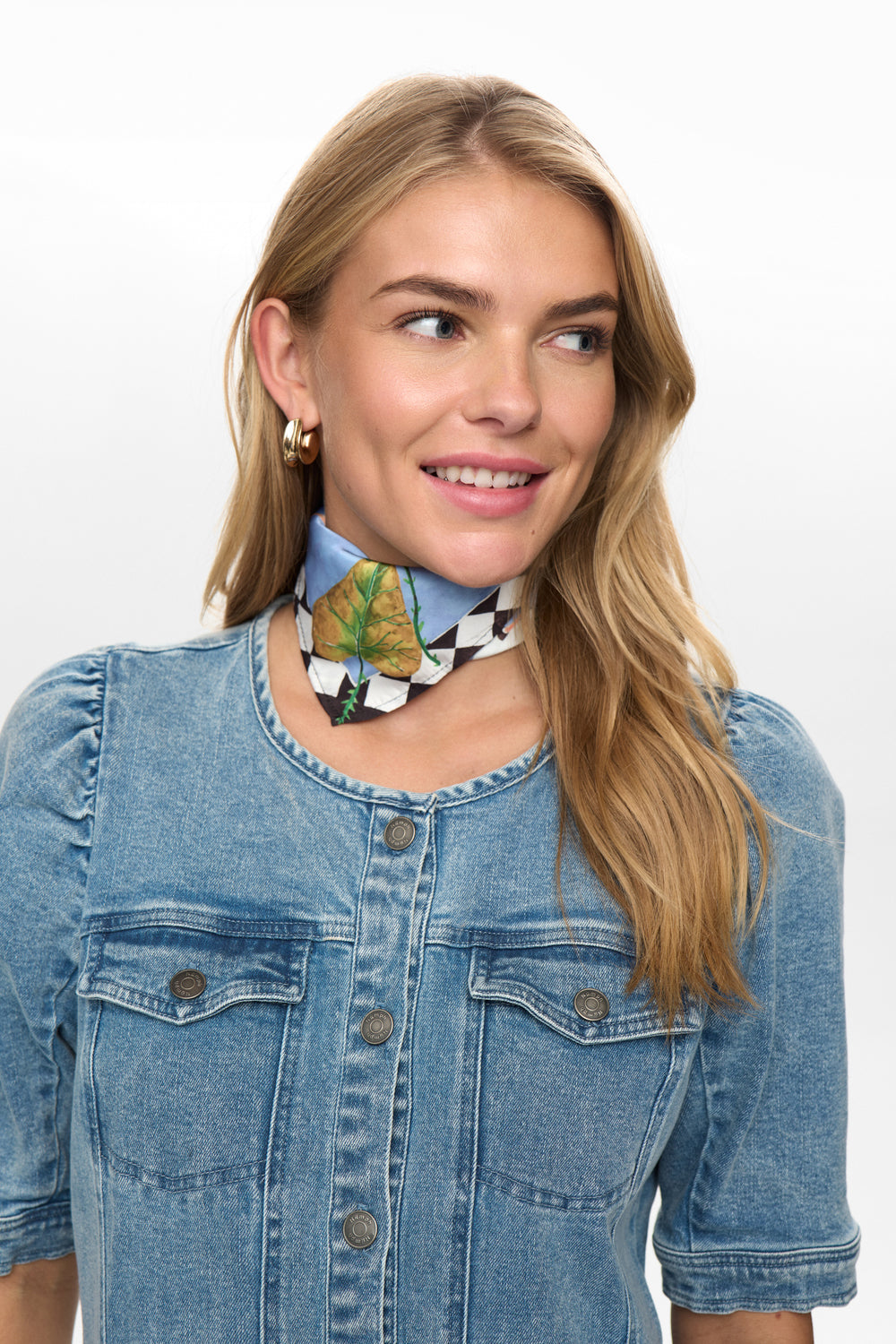 Numocha Satin Scarf- Vibrant Green