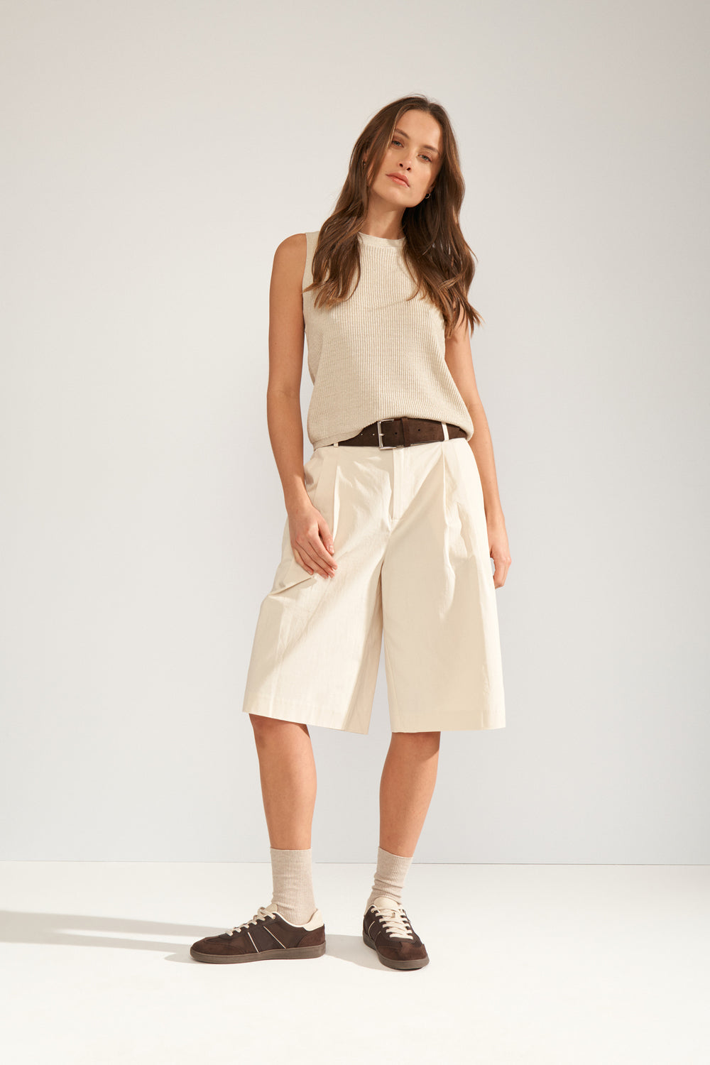 Nudinea Top- Whitecap Gray