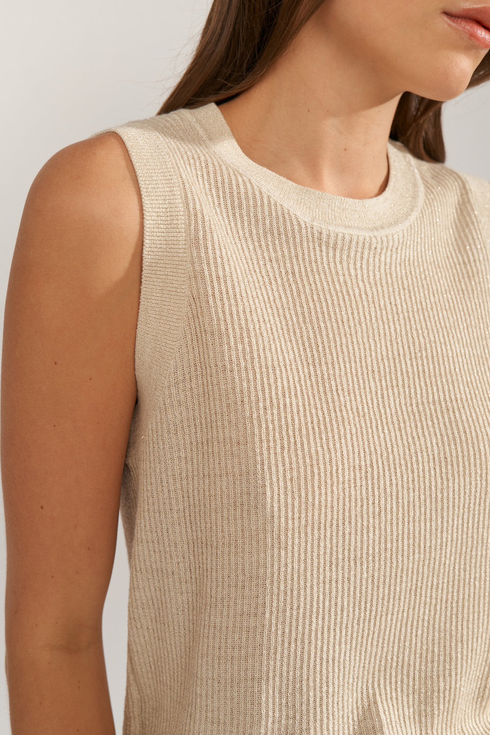 Nudinea Top- Whitecap Gray