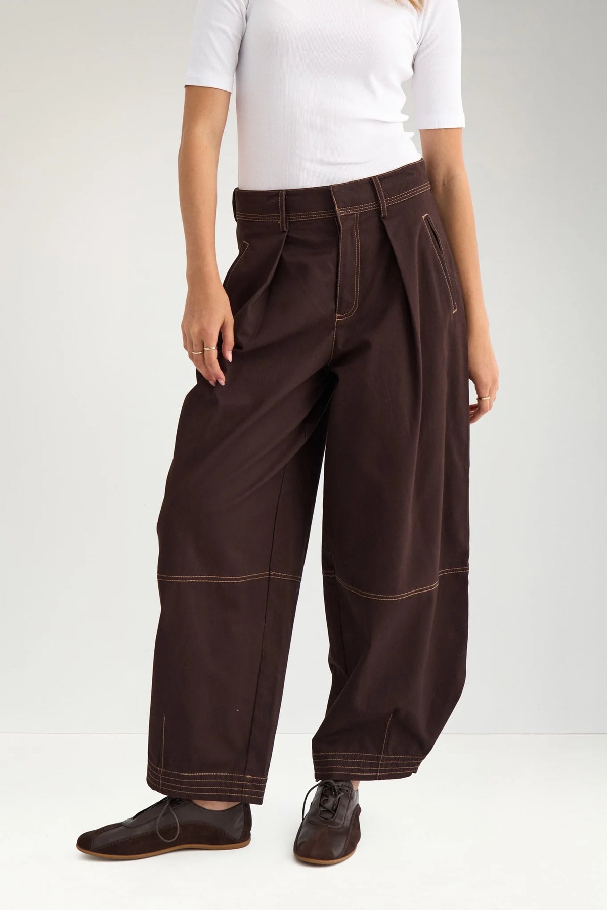 NUKatti Barrel Trousers