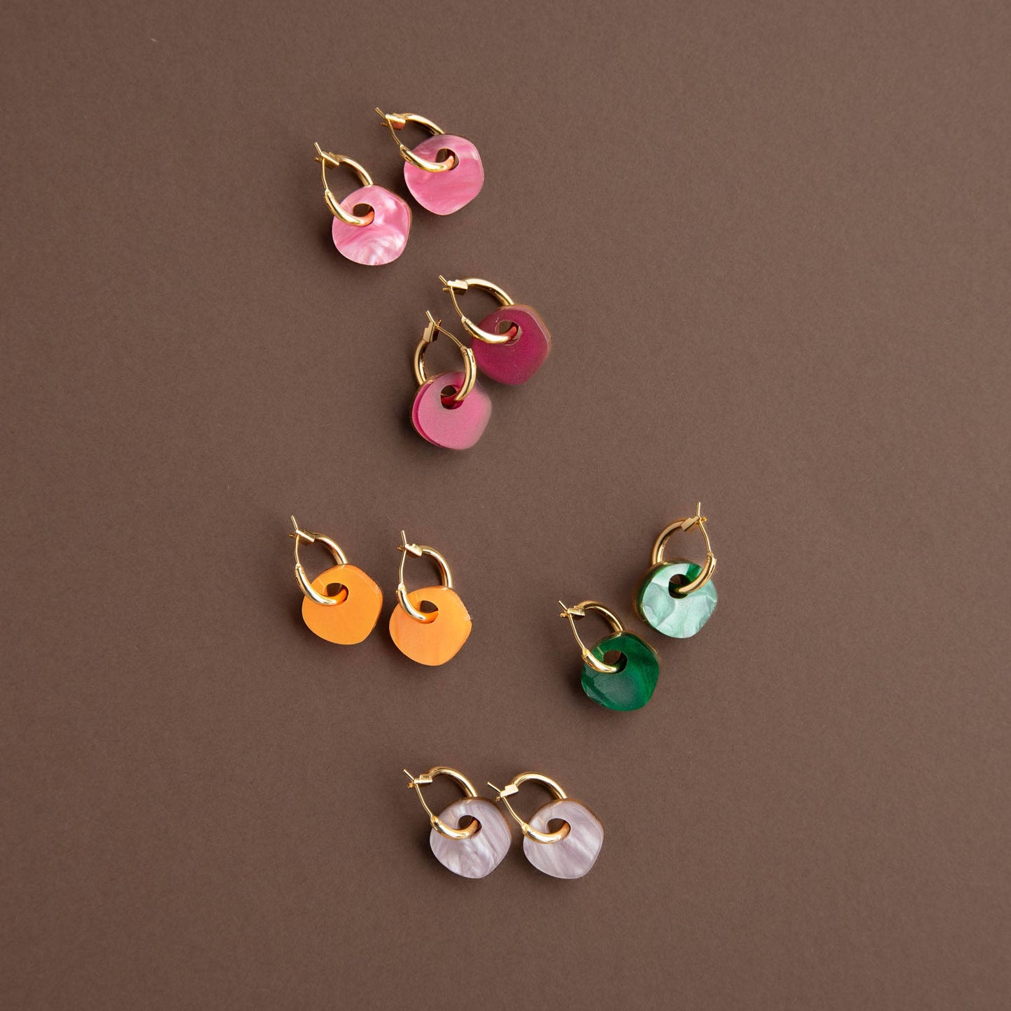 Surround Hoop Earrings 