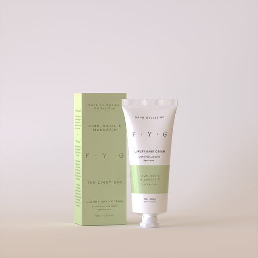 Luxury Hand Cream - Lime, Basil & Mandarin 75ml