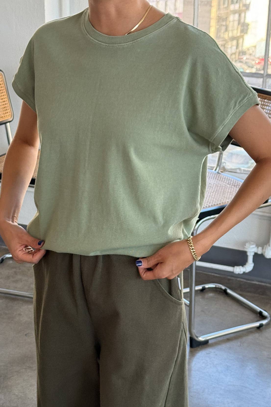 Ease Tee - Matcha
