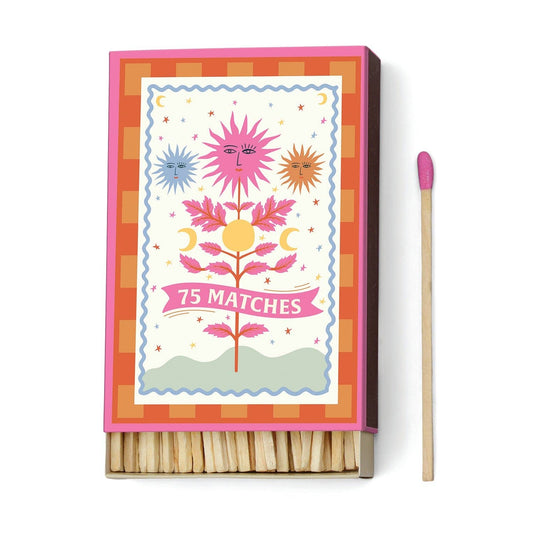 Paddywax Adopo Boxed Matches "Sun" - 75 matches