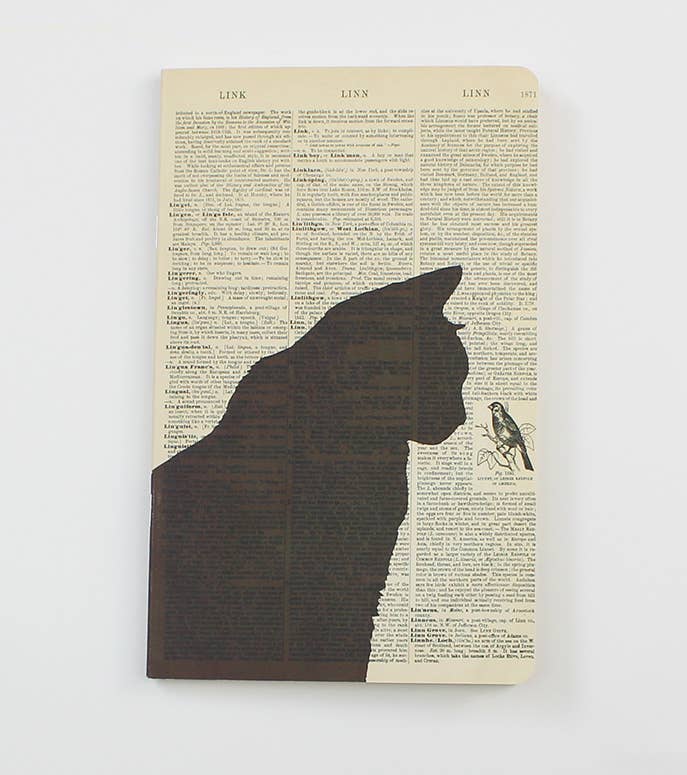 Black Cat Notebook - Notepad - Journal