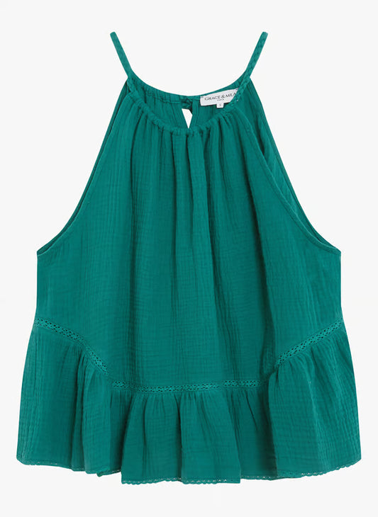 Widy Blouse - Emeraude