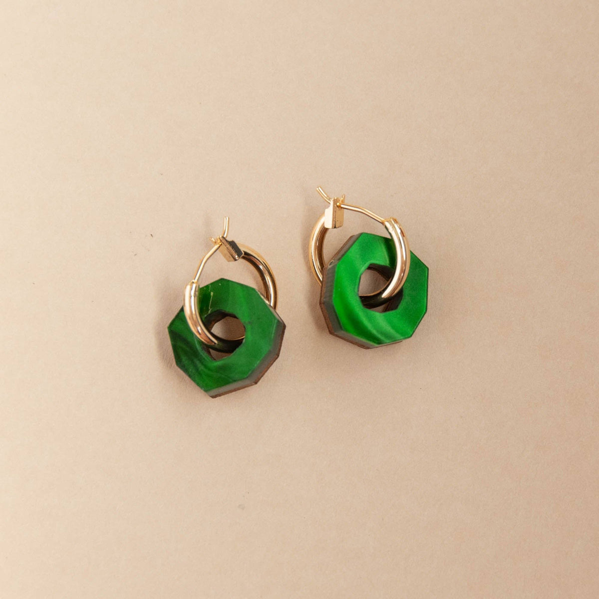 Little Loop Hoop Earrings in Silver or Gold
