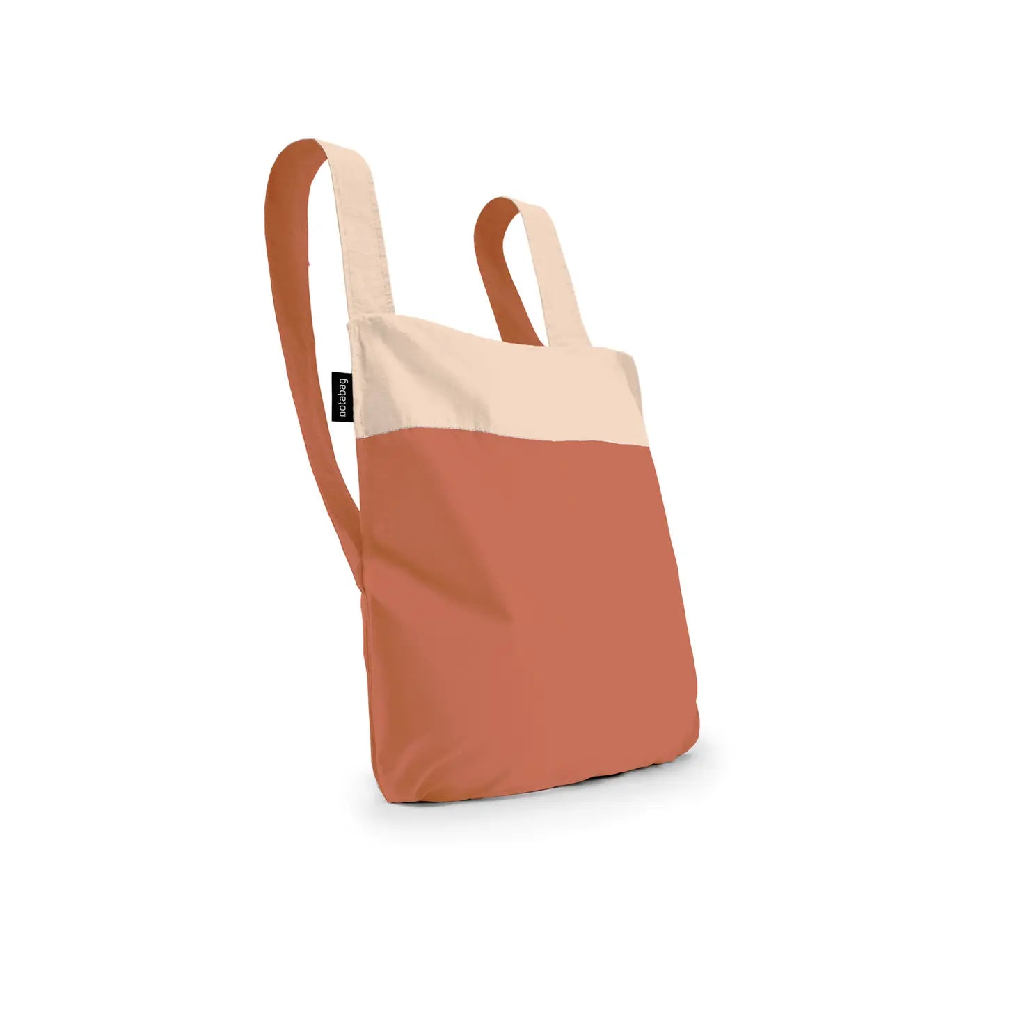 Notabag Bag & Backpack - Sand/Terracotta