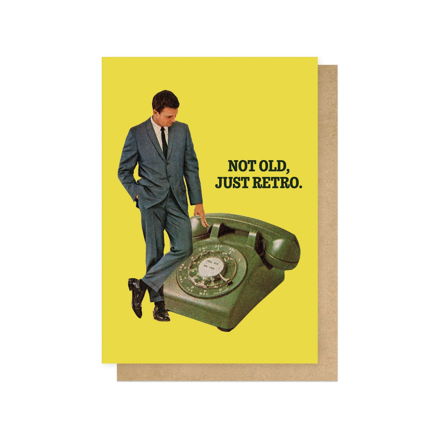 Retro Greetings Card