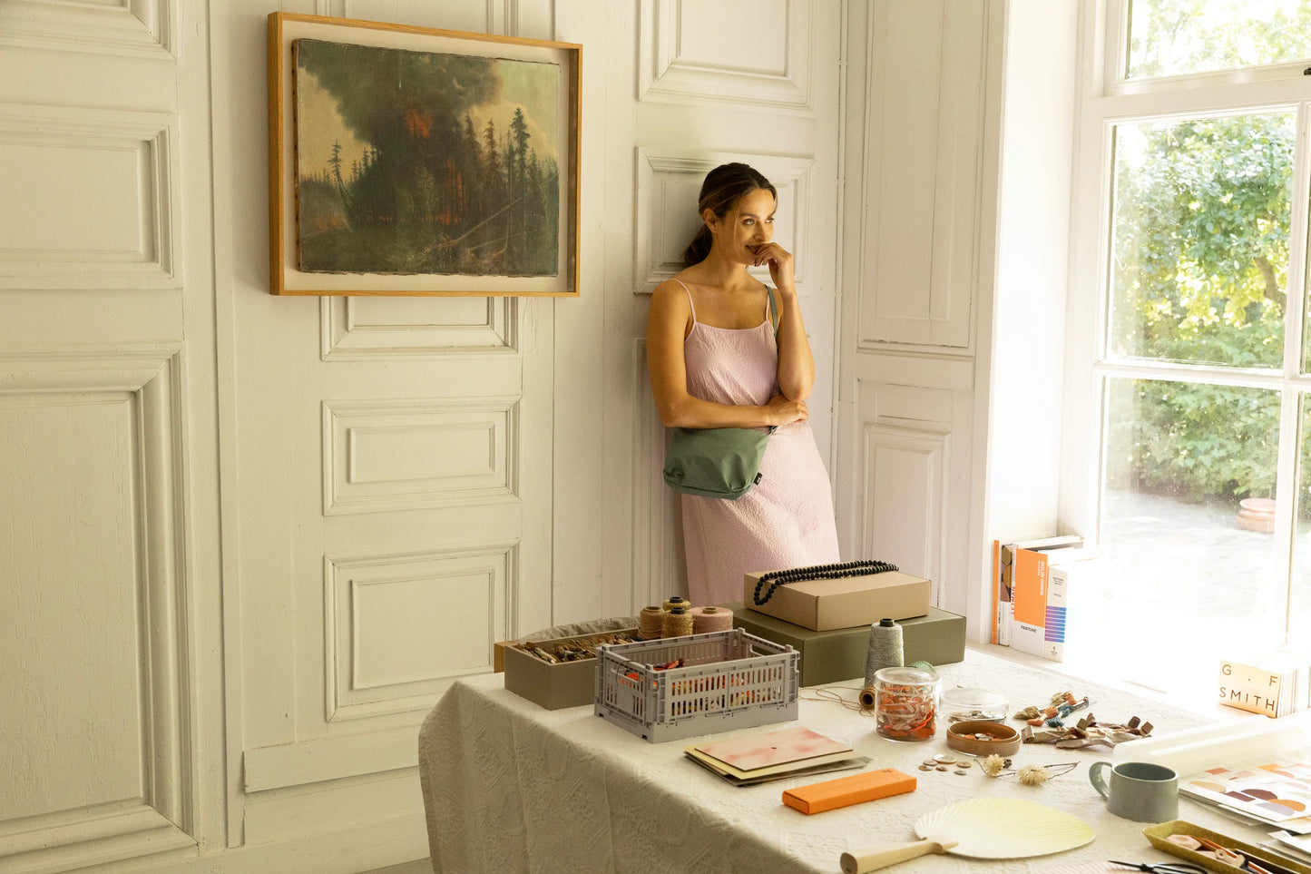 Cross Body Baggy - Chinois Green