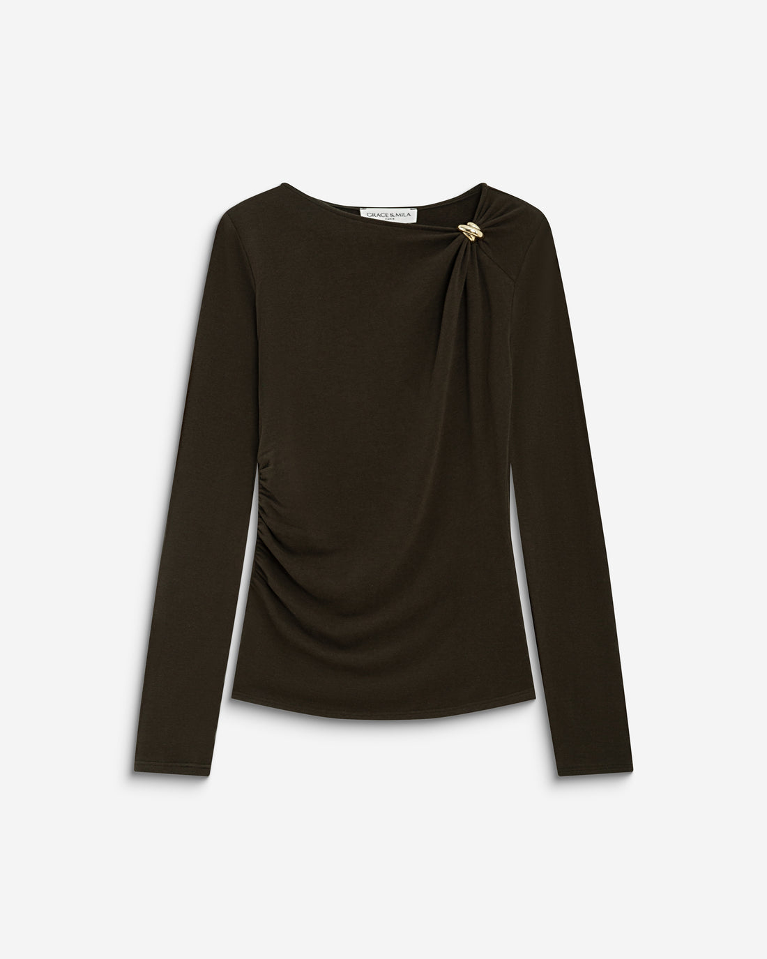 Bijou Top - Chocolat