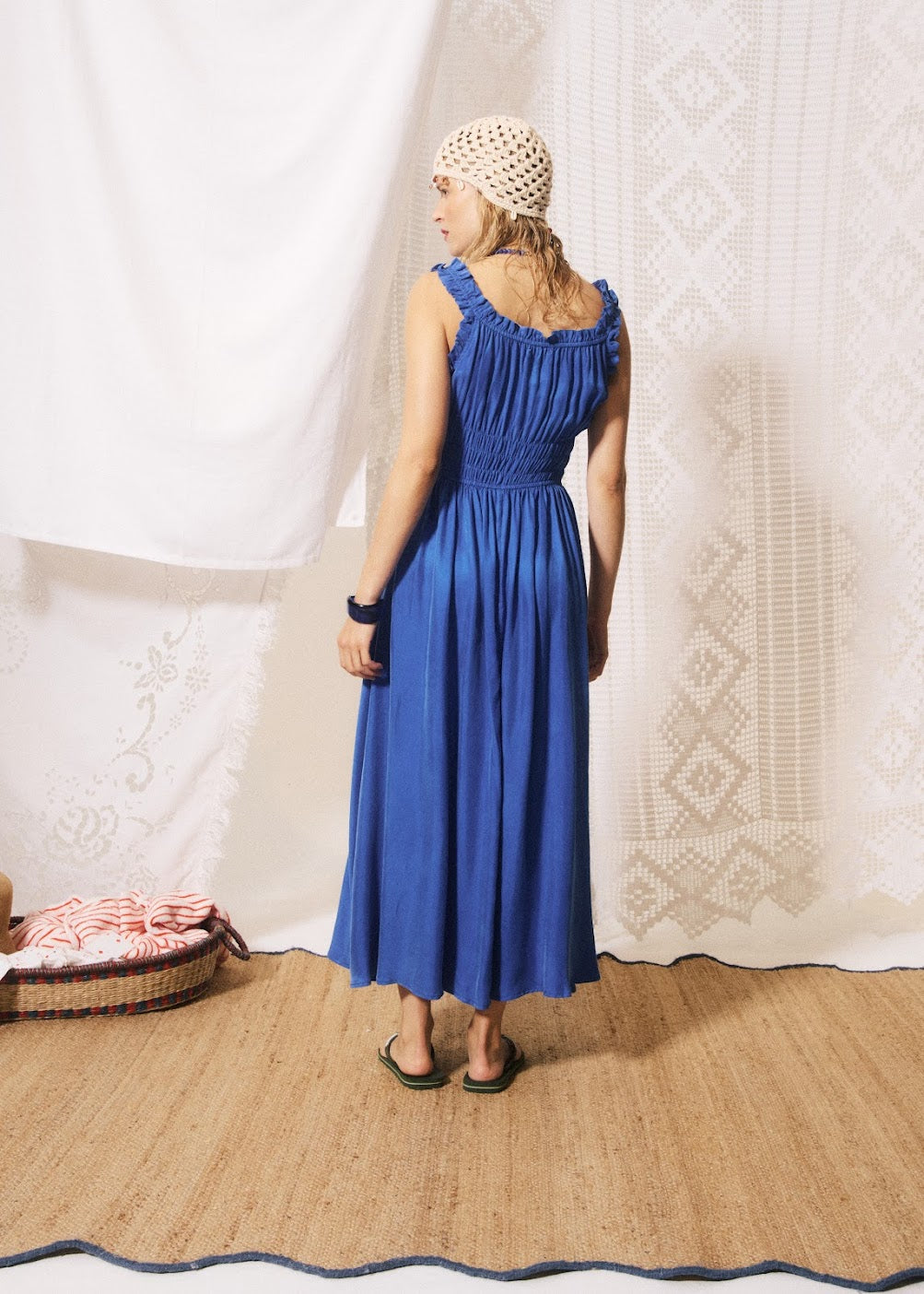 Toto Dress - Electrique Blue