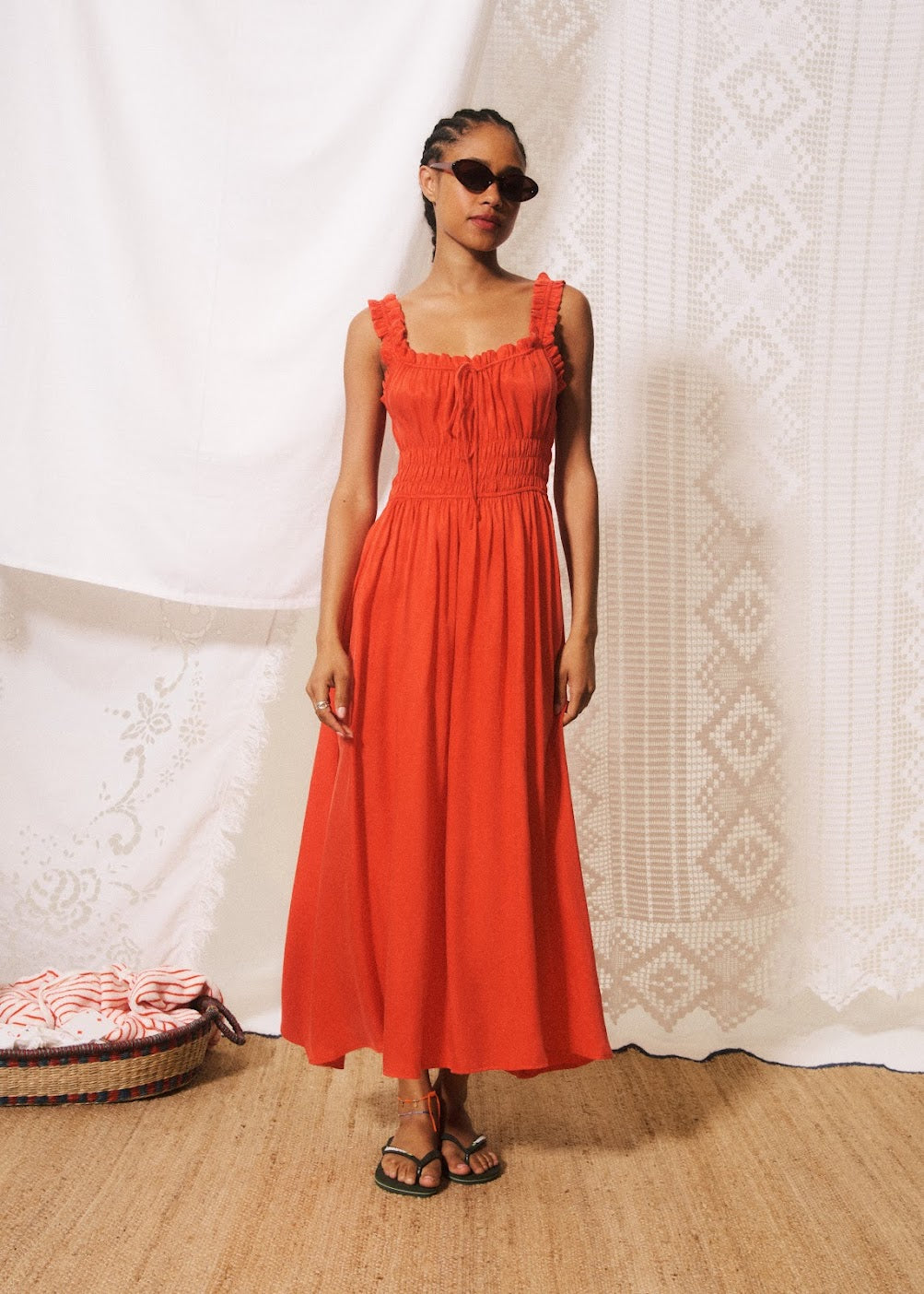 Toto Dress - Coral