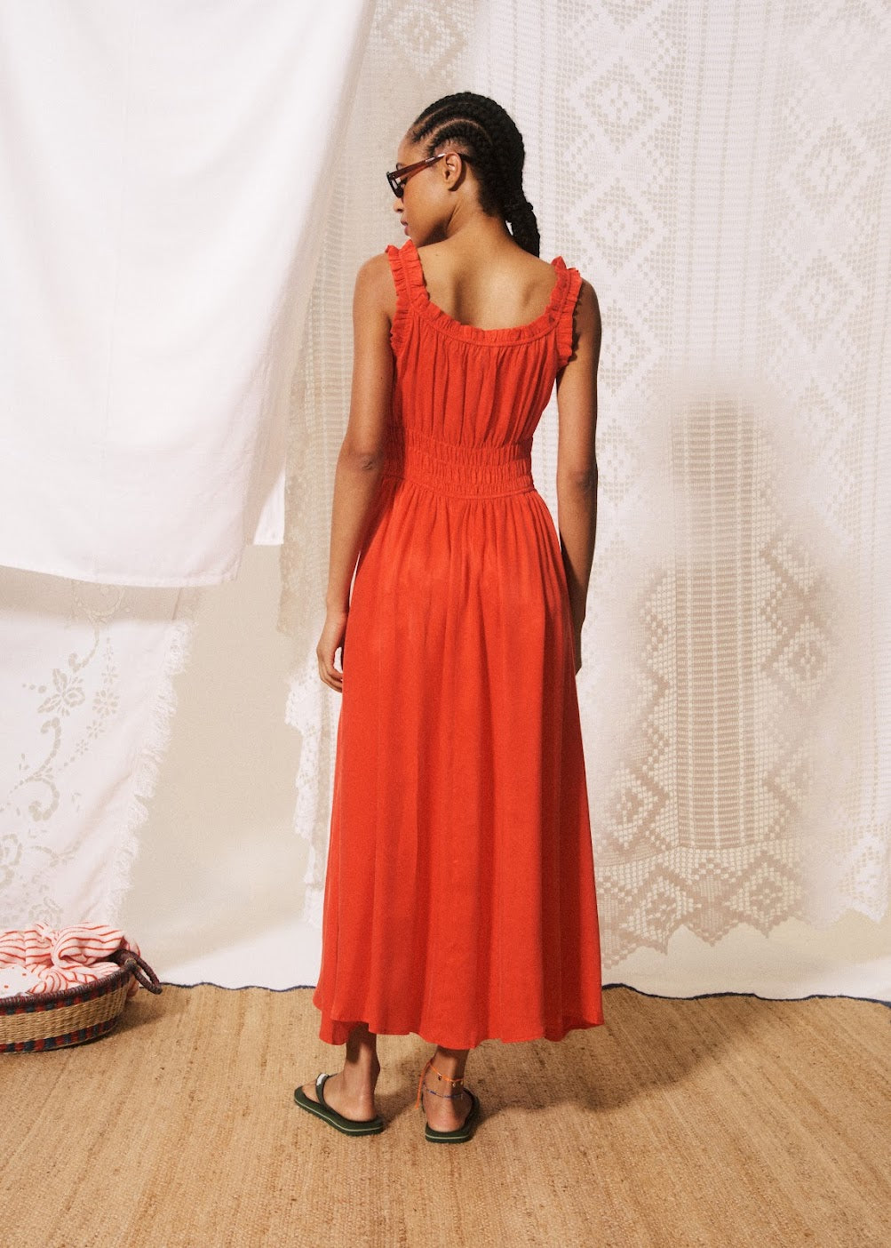 Toto Dress - Coral