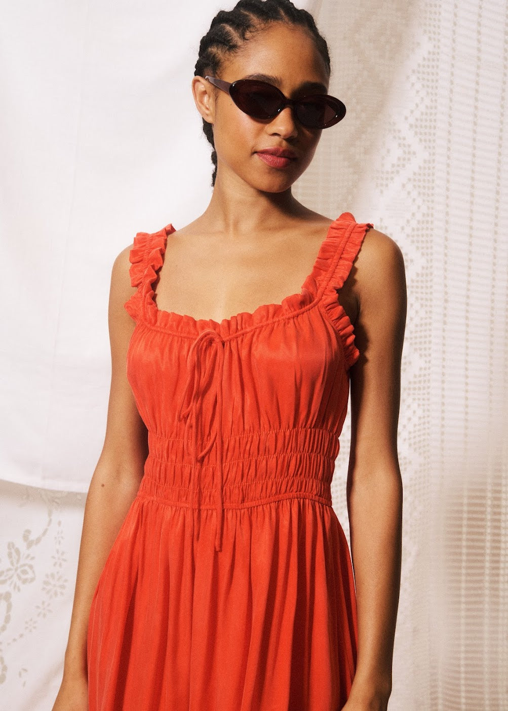 Toto Dress - Coral