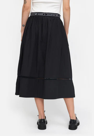 ESLuna Midi Skirt - Black