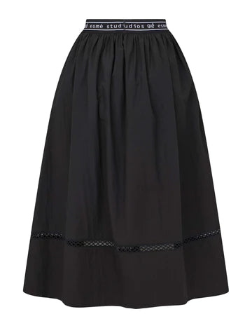 ESLuna Midi Skirt - Black