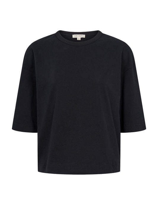 ESSigne 2/4 Boxy T-shirt (Black)