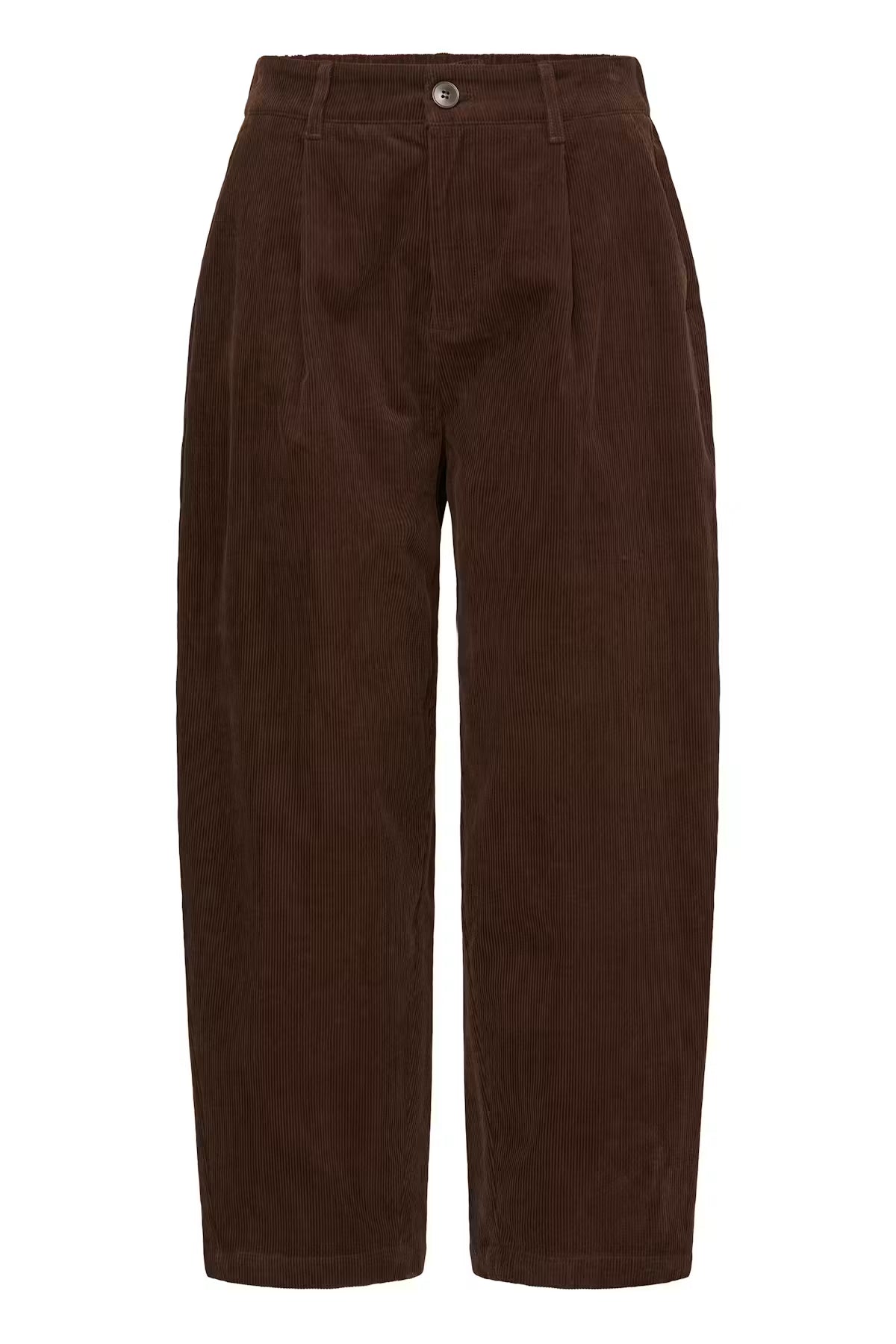FRCalana Barrel Leg Trousers - Hot Fudge
