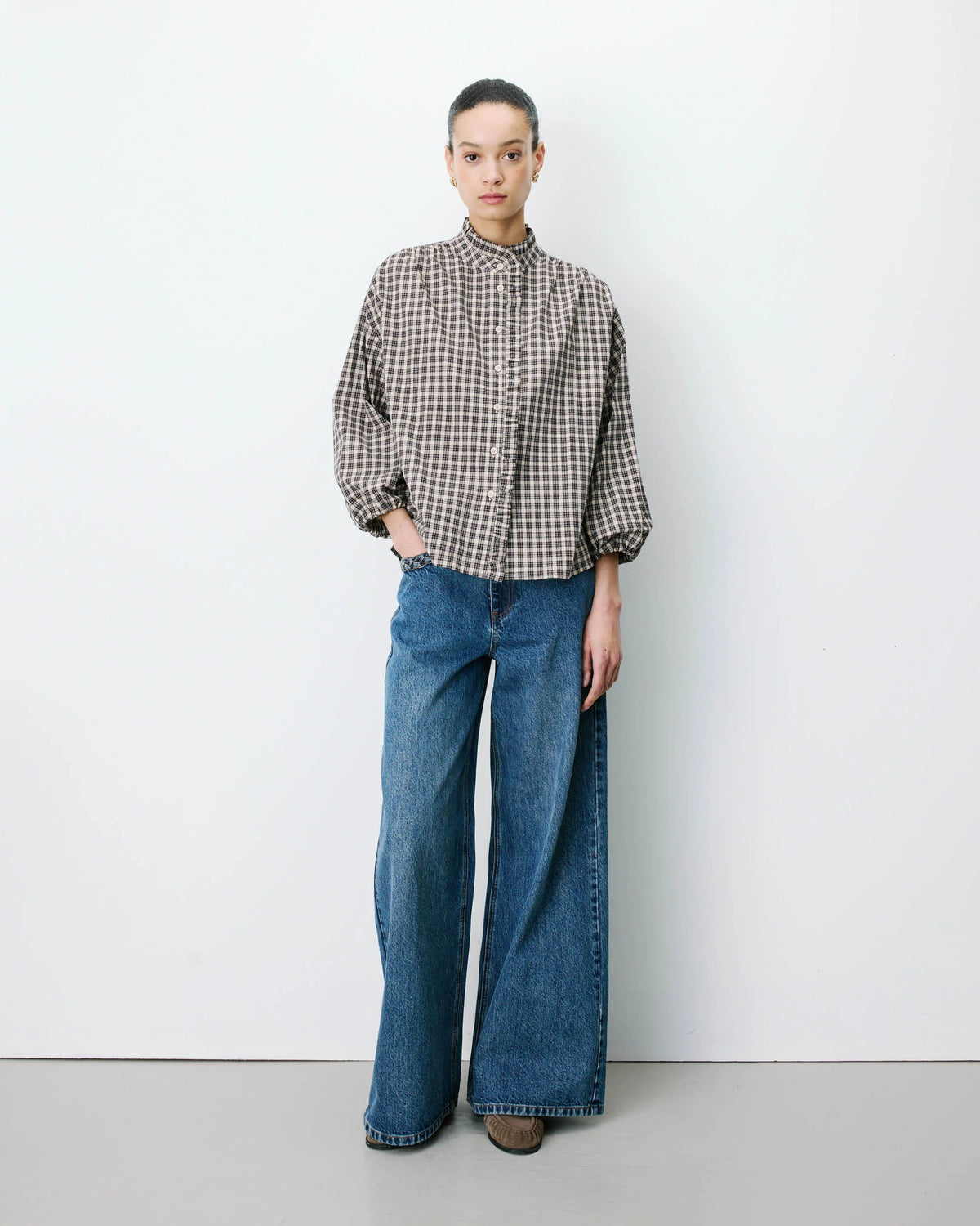 Adelie Shirt - Latte