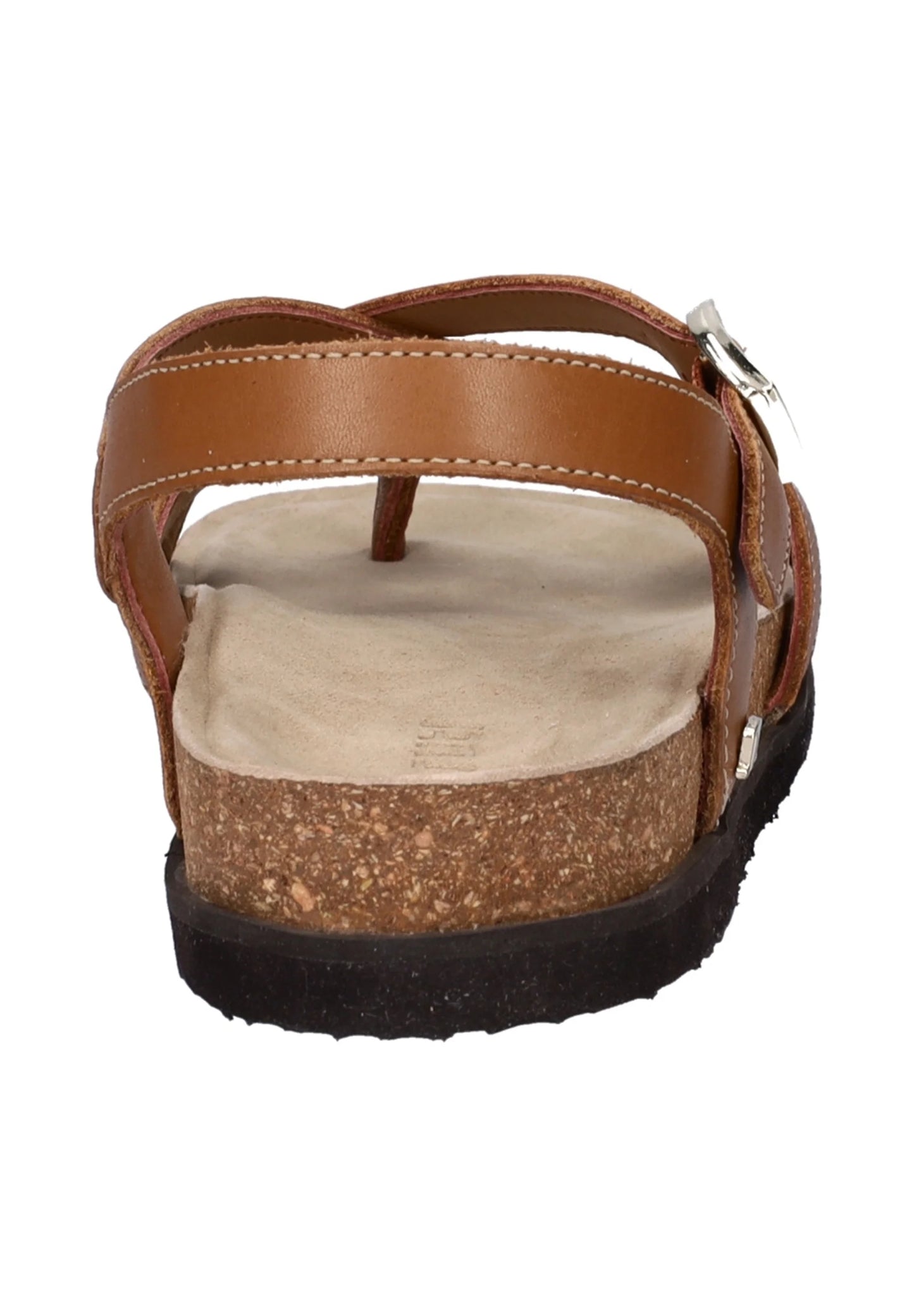 Fae Leather Cognac Sandals