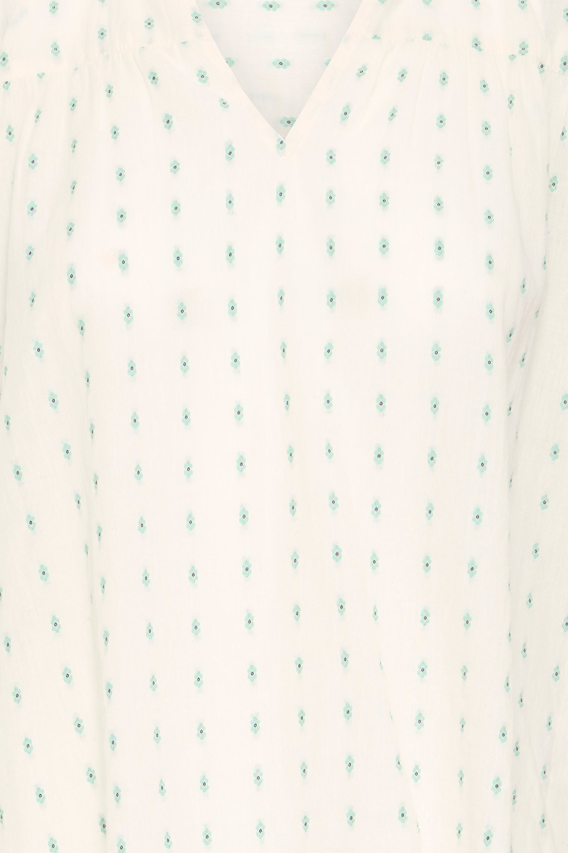Close-up of a white fabric with a subtle pattern on a white background