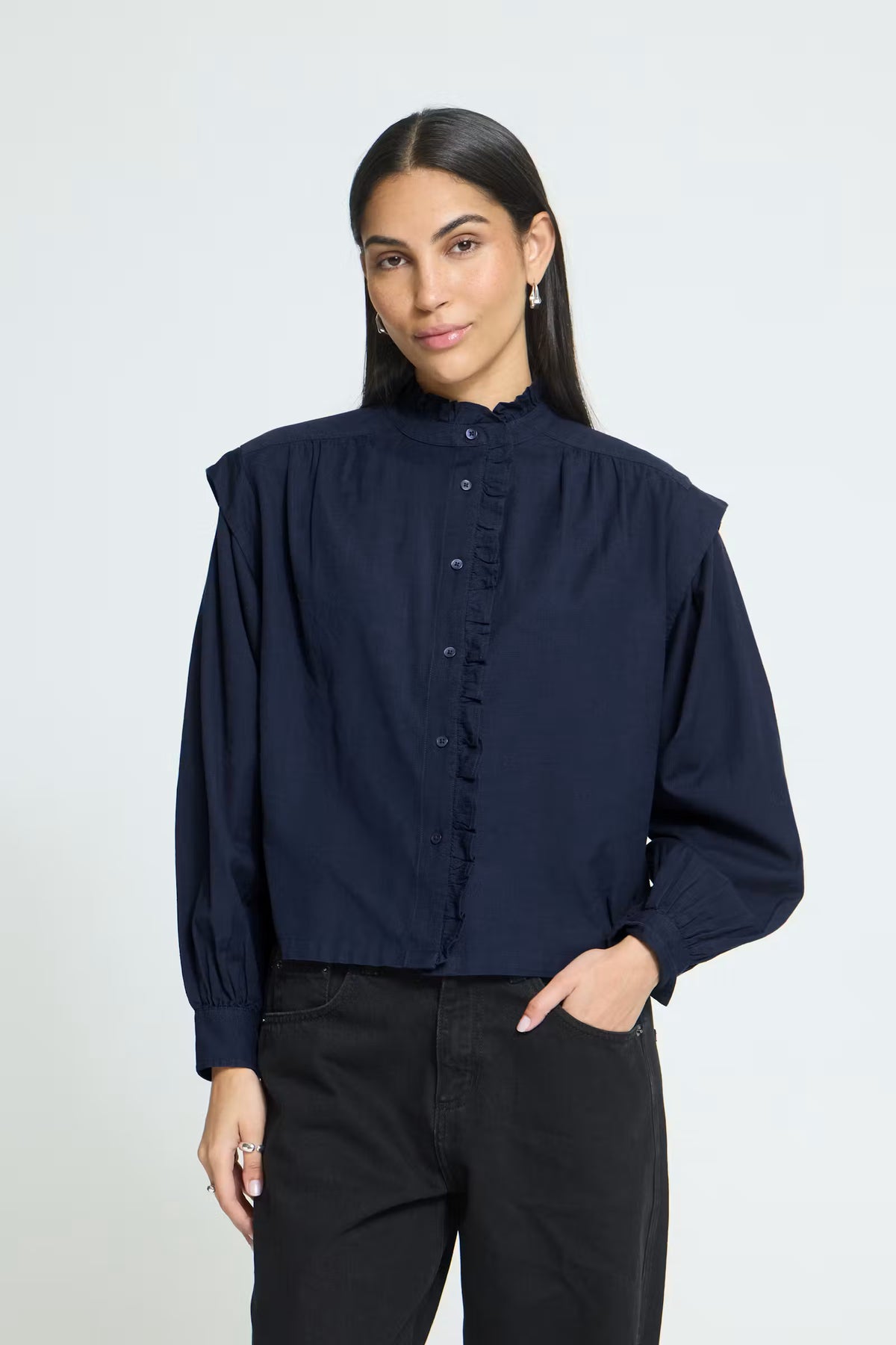 IHGinola Blouse - Maritime Blue
