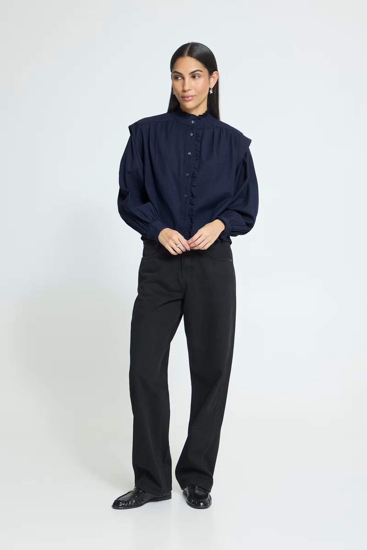 IHGinola Blouse - Maritime Blue