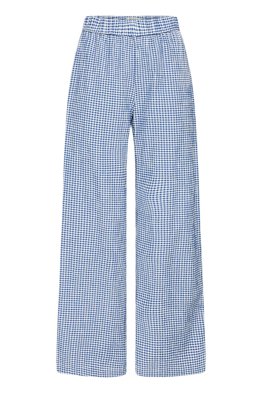 IHJilma Pants - Blue gingham