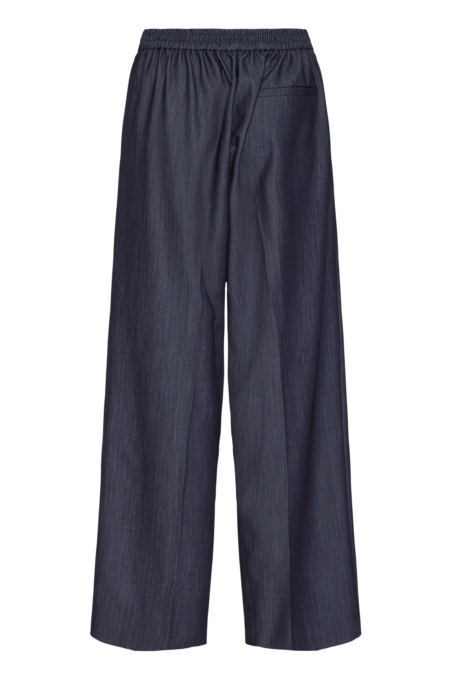Dark gray pants on a white background