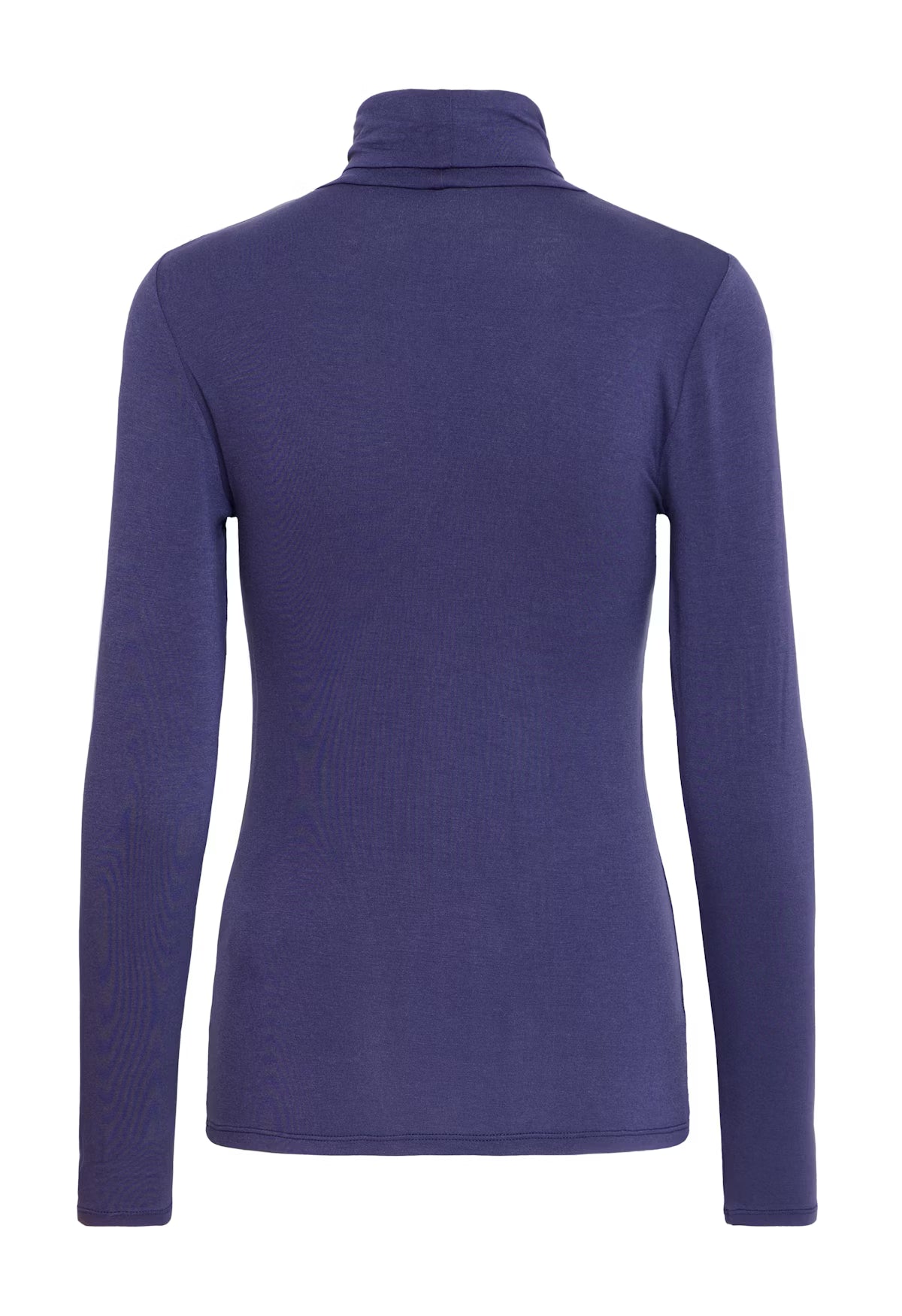 Purple long-sleeve shirt on a white background