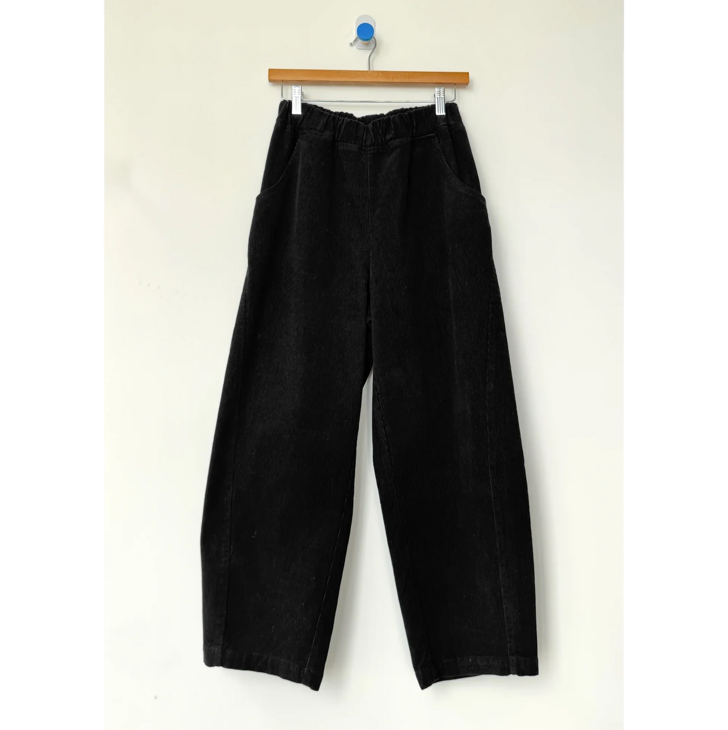 Corduroy Arc Pants - Black