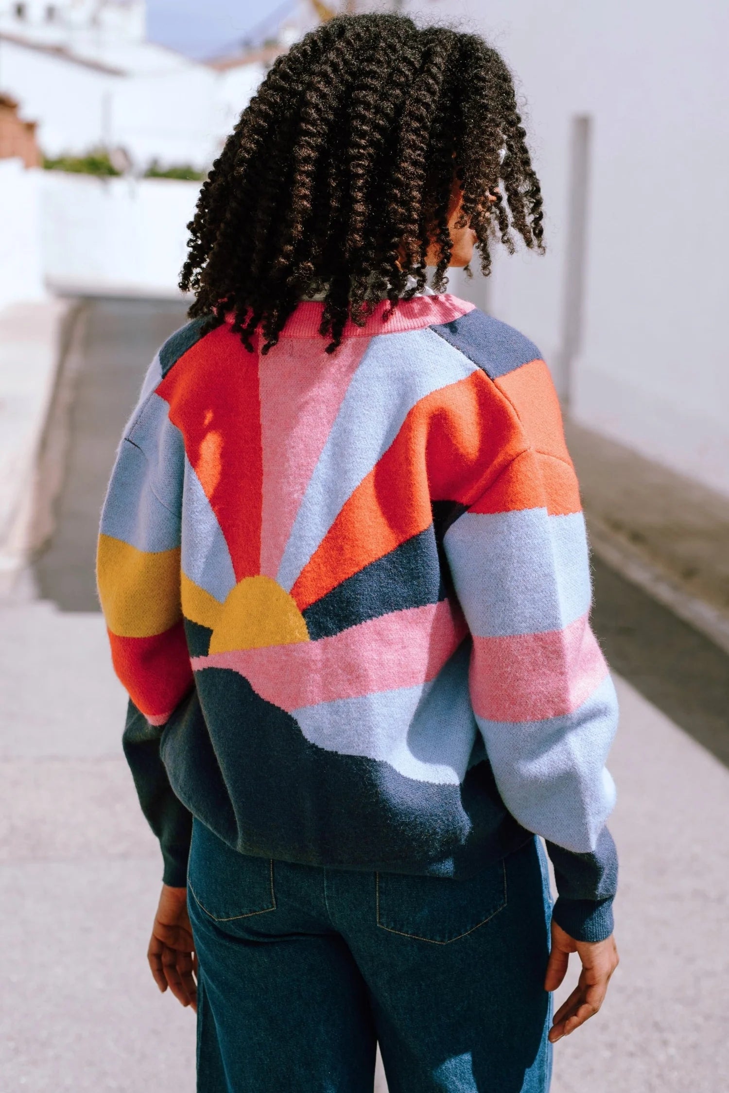 Solana Knitted Bomber Jacket