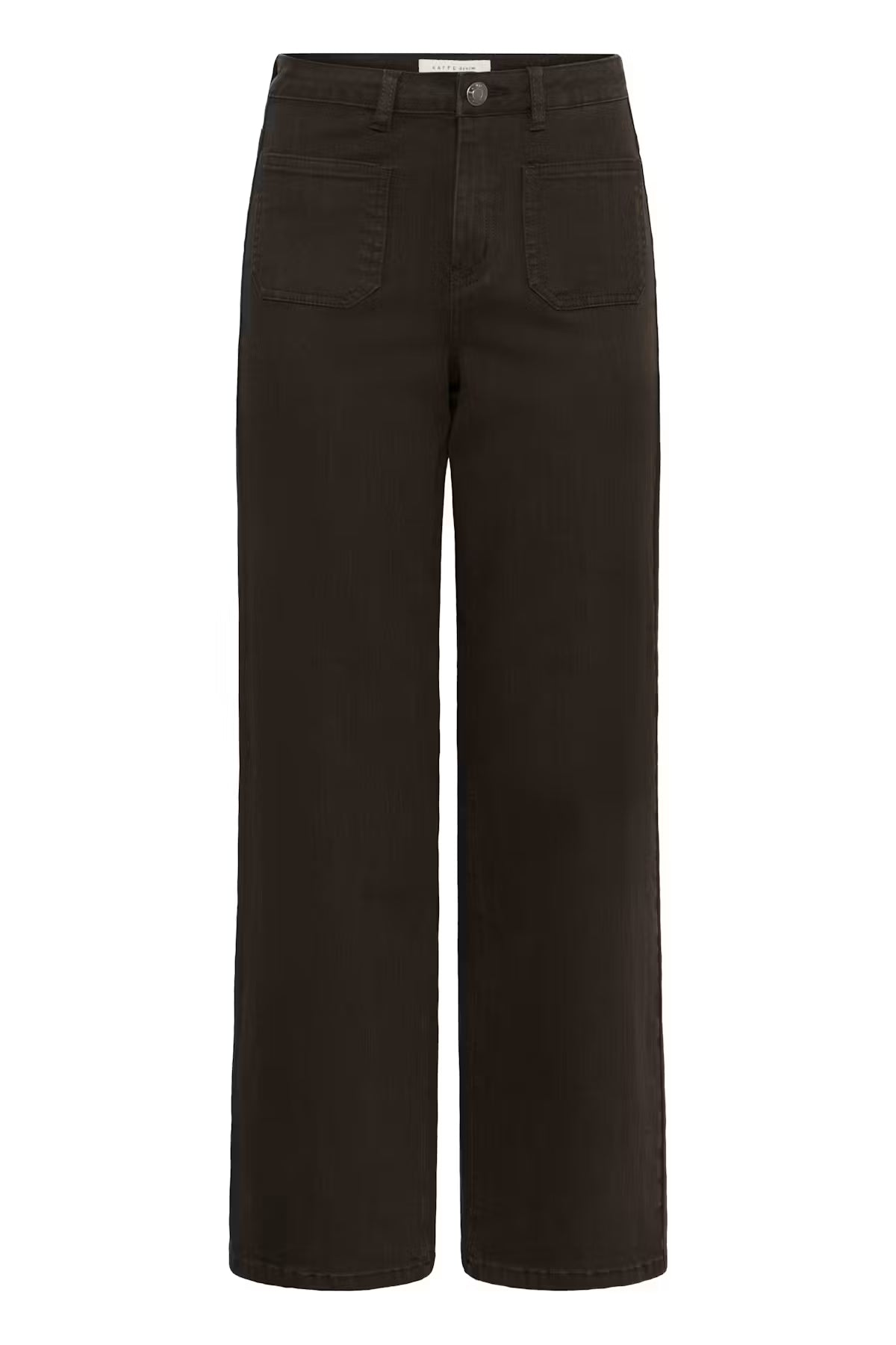 KABrook High Waist Reg Fit Jeans - Coffee Bean