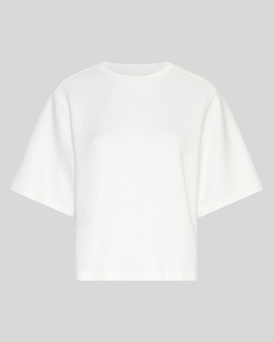 White 2/4 sweatshirt on a neutral background