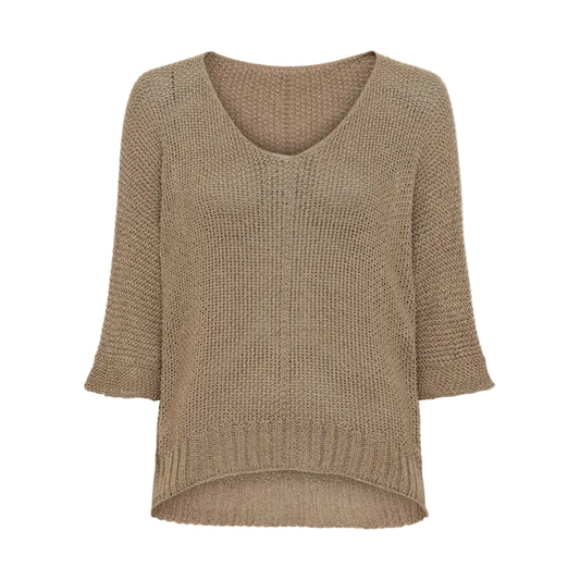 Knitted Pulllover - Fango