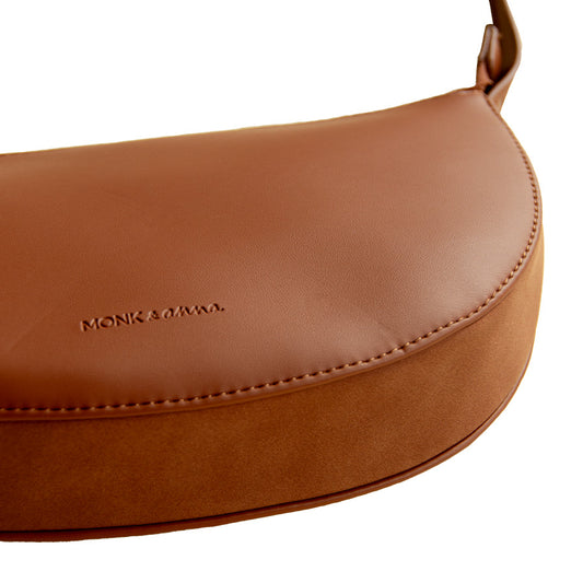 Farou Half Moon Bag - Carnelian